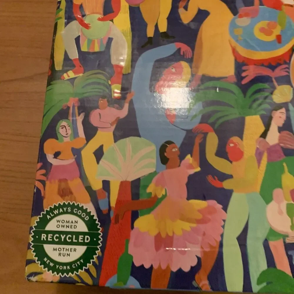 EeBoo Peace & Love Celebration Jigsaw Puzzle 1000 Pieces